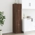 Armario botiquín madera ingeniería marrón roble 40x41x174,5