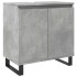 Armario de baño madera de ingeniería gris hormigón 58x33x60