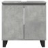 Armario de baño madera de ingeniería gris hormigón 58x33x60