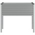Jardinera de acero gris 100x41x90
