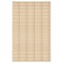 Vitrina de madera para coleccionistas con 90