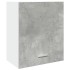 Armario colgante contrachapada gris hormigón 50x31x60