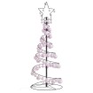 VidaXL LED para árbol de Navidad con bolas 80 LED blanco cálido 120 cm