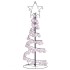 VidaXL LED para árbol de Navidad con bolas 80 LED blanco cálido 120