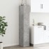 Armario botiquín madera ingeniería gris hormigón 30x41x174,5