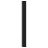 Patas para mesa de centro 4 uds acero negro 110-112