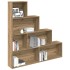 Estantería madera de ingeniería roble artisan 157x24x160