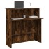 Mostrador de recepción roble ahumado 100x50x103,5