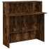 Mostrador de recepción roble ahumado 100x50x103,5