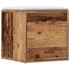 Cajón taburete madera de ingeniería madera vieja 40,5x40x40