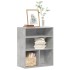 Estantería madera contrachapada gris hormigón 60x30x71,5