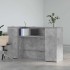 Mostrador de recepción gris hormigón 180x50x103,5