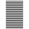 Estor cebra negro 140x230 cm tejido ancho 135,9 cm poliéster