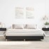 Estructura de cama sin colchón negro 160x200