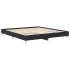 Estructura de cama sin colchón negro 160x200