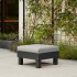 Sillón individual Keter Garden Elements Graphite con cojín gris