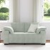 Sofá Loveseat gris claro 120 cm