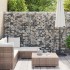 Muro de gaviones con cubiertas acero galvanizado 900x30x100