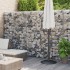 Muro de gaviones con cubiertas acero galvanizado 900x30x100