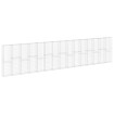 Muro de gaviones con cubiertas acero galvanizado 900x30x200 cm