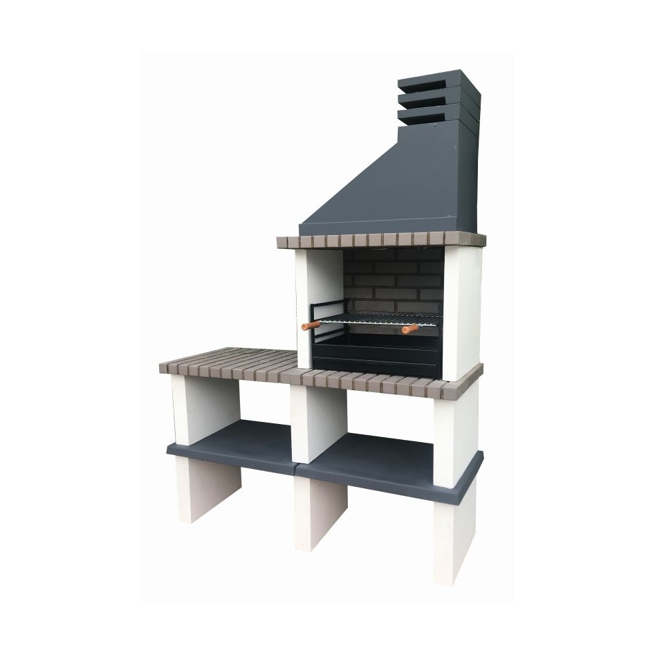 Oferta -Barbacoa con 2 encimeras, modelo Articimentos, estilo Collippo