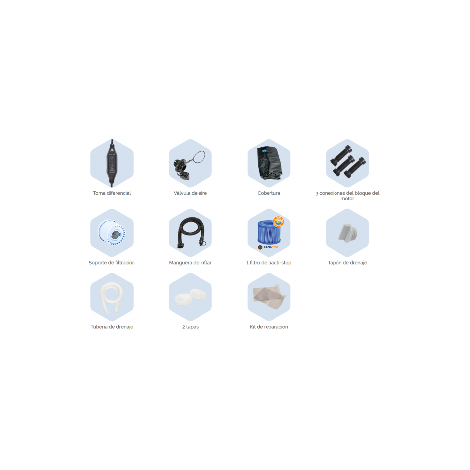 Spa hinchable NetSpa Python