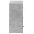 Aparadores 2 uds madera contrachapada gris