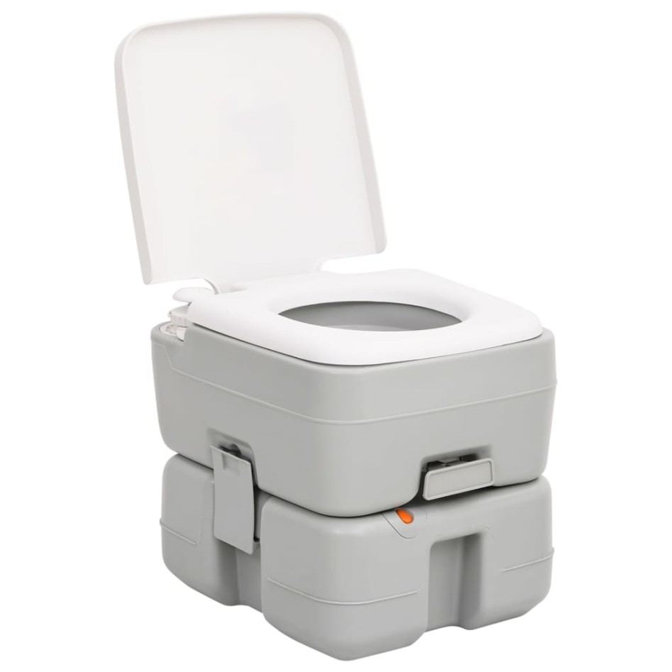 Juego de inodoro con lavabo portátil para
