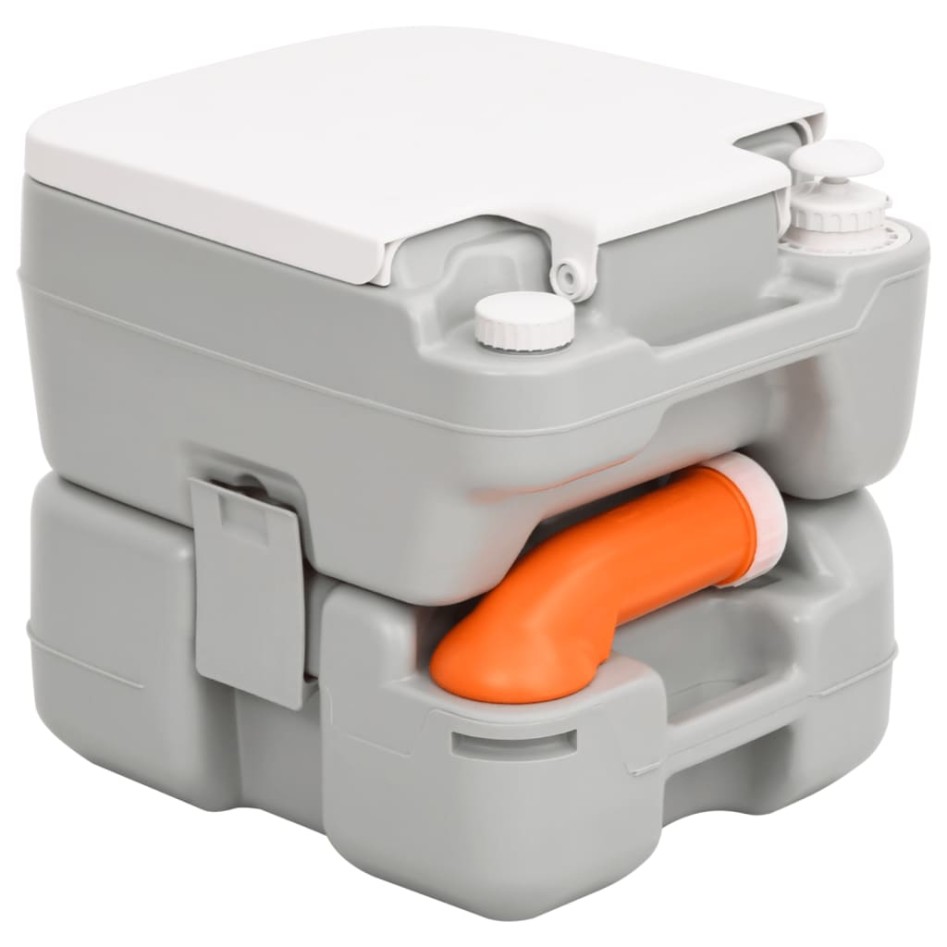 Juego de inodoro con lavabo portátil para