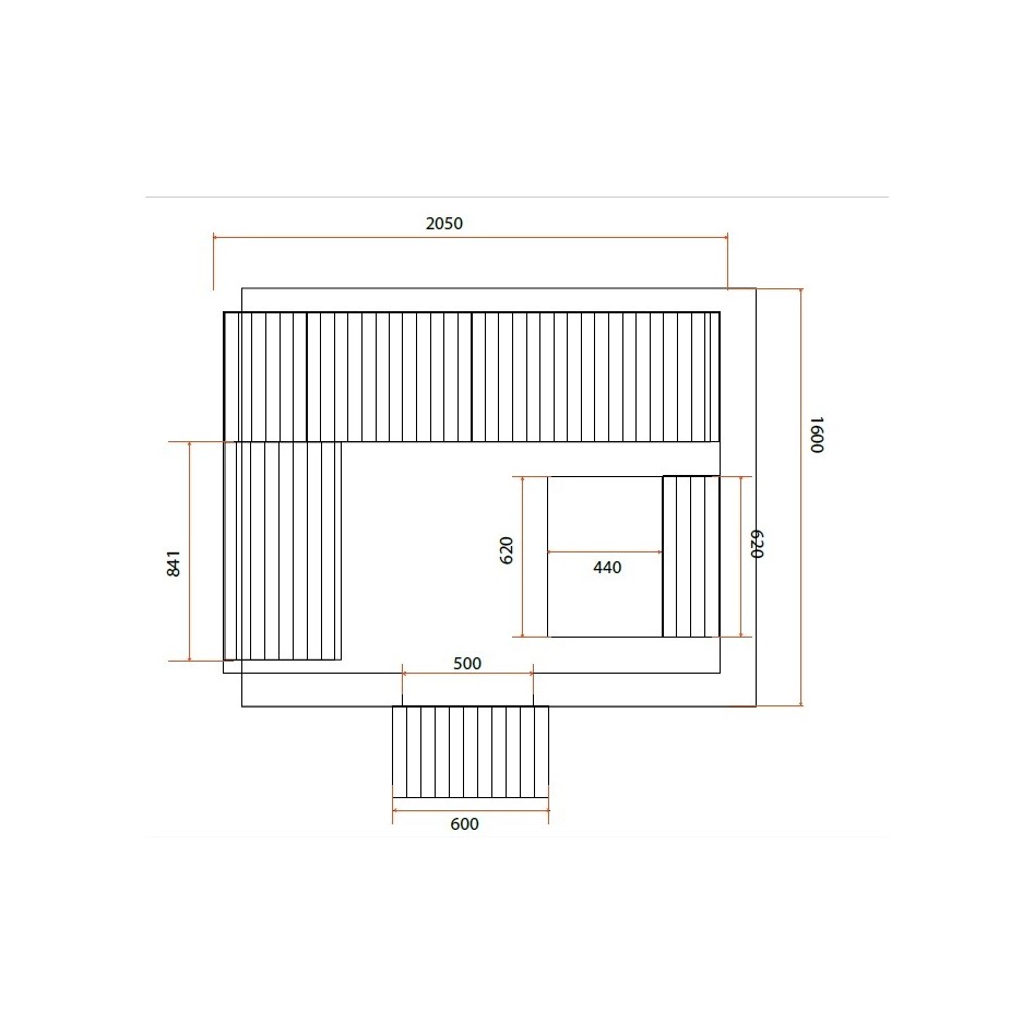 Sauna Exterior de Vapor Gaïa Omega