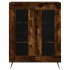 Aparador alto madera contrachapada roble ahumado 69,5x34x180