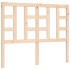 Estructura de cama con cabecero madera maciza 120x200