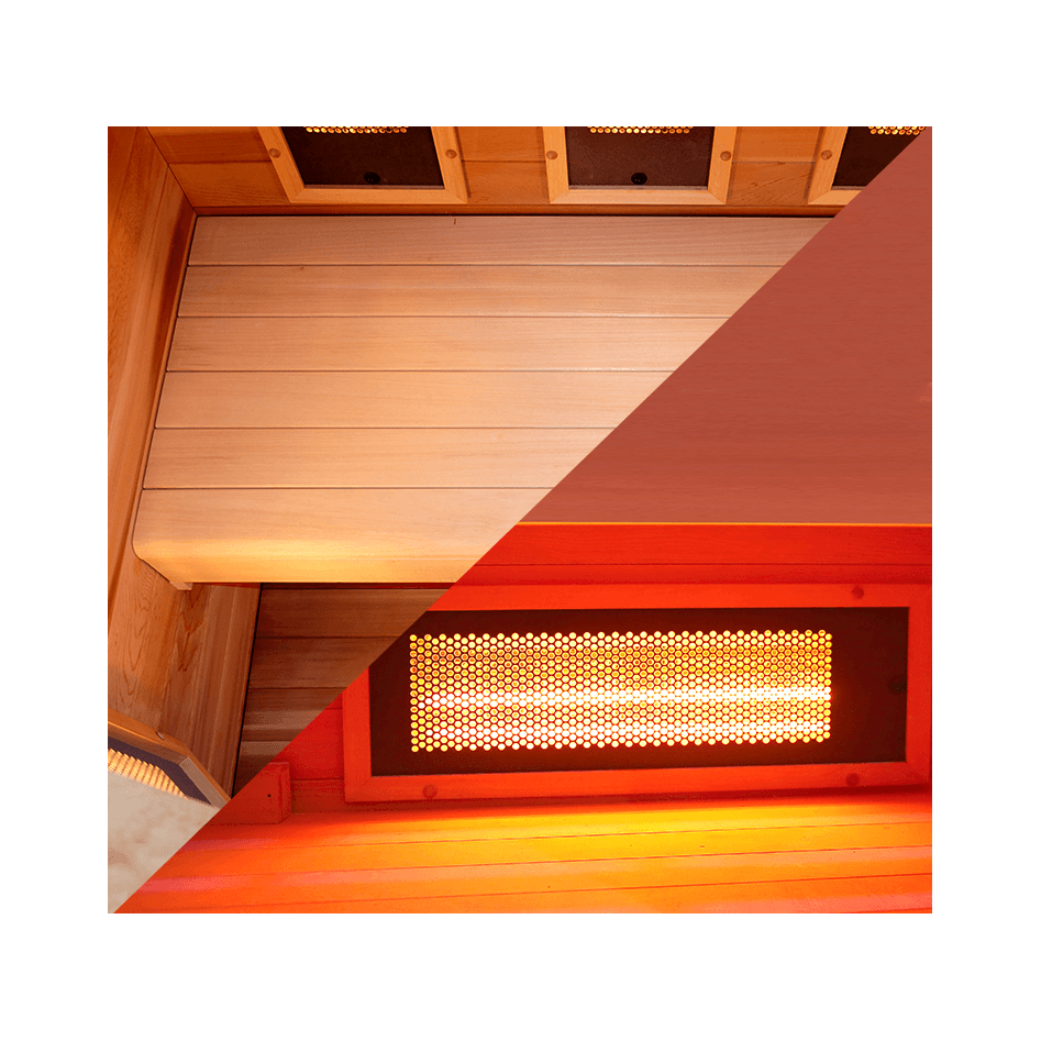 Sauna Infrarrojos Multiwave 3 Personas