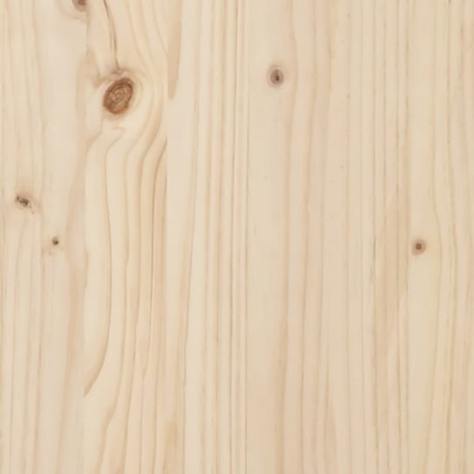 Estructura de cama individual con cabecero madera