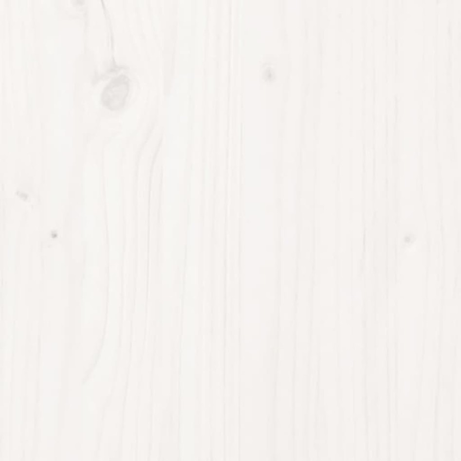 Estructura de cama con cabecero madera maciza