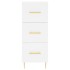 Aparador alto madera contrachapada blanco 34,5x34x180