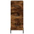 Aparador de madera contrachapada roble ahumado 34,5x34x180