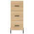 Aparador de madera contrachapada roble Sonoma 34,5x34x180