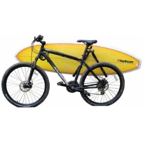 Porta tabla surf bicicleta