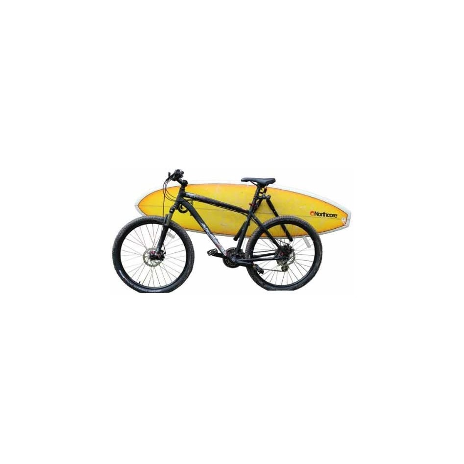 Porta tabla surf bicicleta