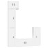 Set de muebles para TV 5 piezas madera contrachapada