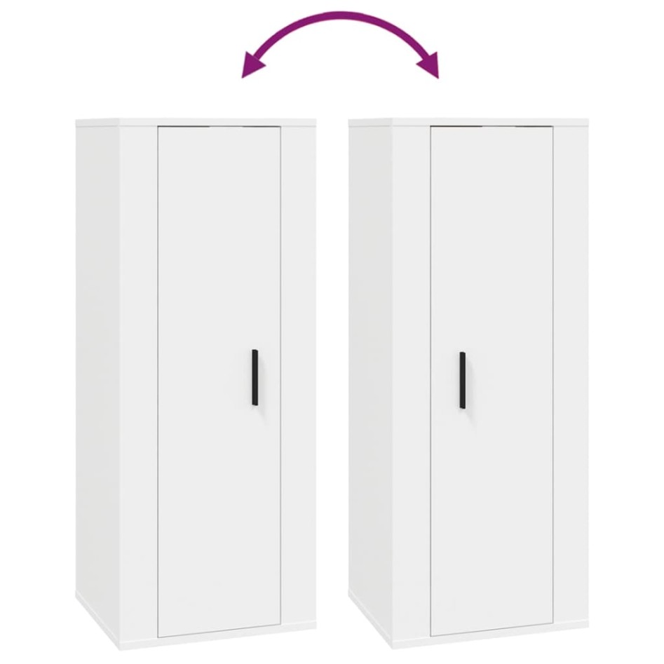 Set de muebles para TV 5 piezas madera contrachapada