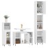 Juego de muebles de baño 3 pzas madera contrachapada