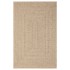 Alfombra con aspecto de yute interior y exterior 200x290