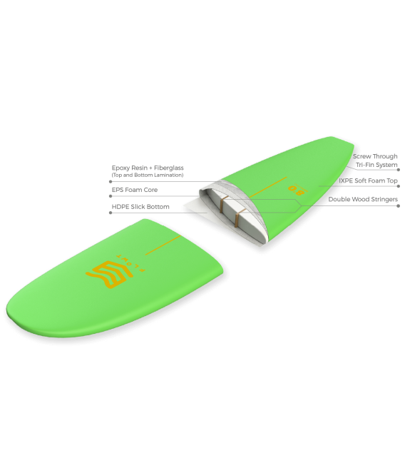 Tabla Surf 6'6 Standard Softboard
