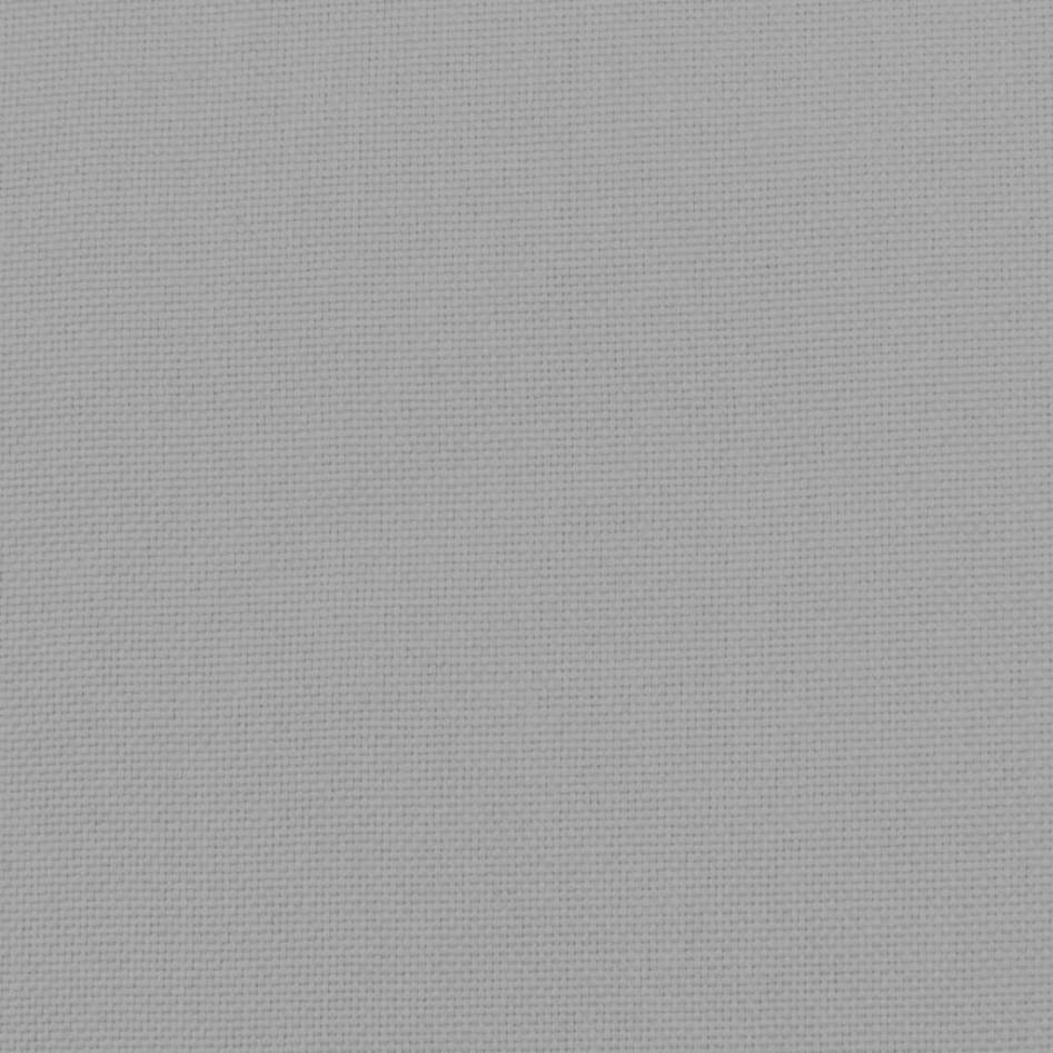 Silla mecedora de tela gris