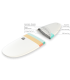 Tabla Surf dura 6'8 Mini Malibu