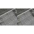 Desagüe lineal de ducha 2 piezas 1030x140 mm acero