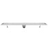 Desagüe lineal de ducha 2 piezas 1030x140 mm acero