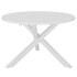 Mesa de comedor blanca 120x75 cm
